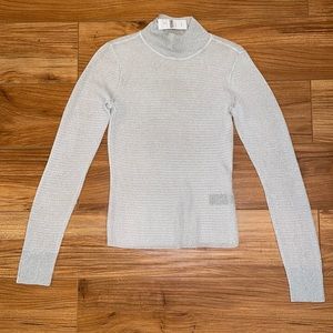 Rag & Bone shimmery long sleeve top